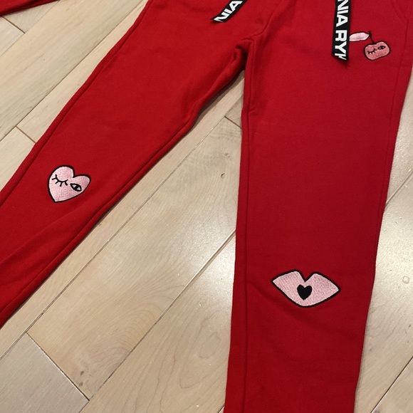 Sonia Rykiel Paris girls super soft cotton joggers top set tracksuit - Picture 5 of 16